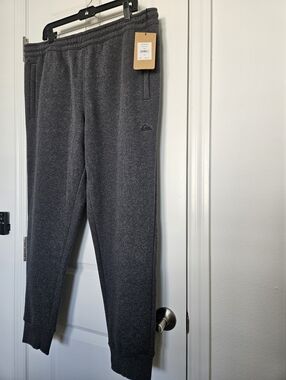 NWT Quiksilver Men's Iron Gate Charcoal DryFlight Jogger Size XL $75